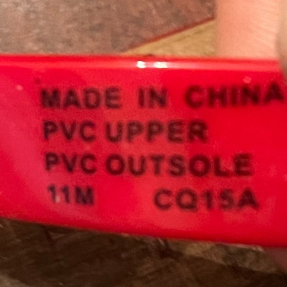 Michael Michael Kors red cork thong sandals. Size 11 Women - Picture 7 of 7